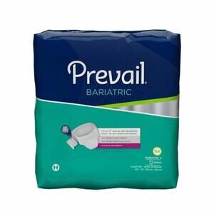Prevail PV-017 Bariatric Brief A 62" - 73" - Pack of 12